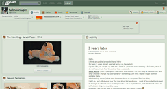 Desktop Screenshot of fullmoonlupin.deviantart.com
