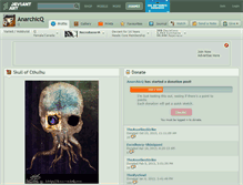 Tablet Screenshot of anarchicq.deviantart.com