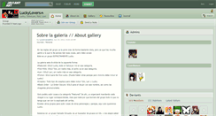 Desktop Screenshot of luckylovers.deviantart.com
