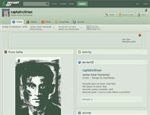 Tablet Screenshot of captainclimax.deviantart.com