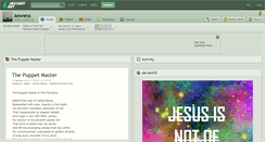 Desktop Screenshot of anwenx.deviantart.com