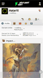 Mobile Screenshot of matariil.deviantart.com