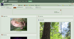 Desktop Screenshot of lunahawk-94.deviantart.com