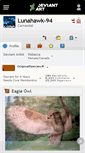 Mobile Screenshot of lunahawk-94.deviantart.com