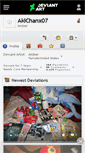 Mobile Screenshot of akichanx07.deviantart.com