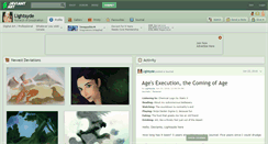 Desktop Screenshot of lightsyde.deviantart.com