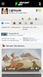 Mobile Screenshot of lightsyde.deviantart.com