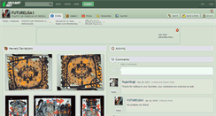 Desktop Screenshot of futurelisa1.deviantart.com