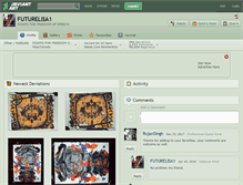 Tablet Screenshot of futurelisa1.deviantart.com