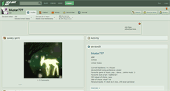 Desktop Screenshot of blustar777.deviantart.com