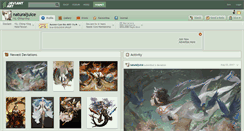 Desktop Screenshot of naturaljuice.deviantart.com