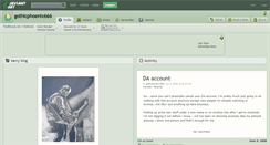 Desktop Screenshot of gothicphoenix666.deviantart.com
