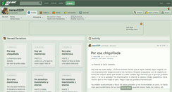Desktop Screenshot of nerex0209.deviantart.com