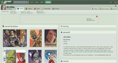 Desktop Screenshot of davidday.deviantart.com