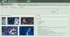 Desktop Screenshot of aoi-tsuki-chan.deviantart.com