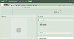 Desktop Screenshot of karppi.deviantart.com