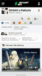Mobile Screenshot of gintoki-x-katsura.deviantart.com