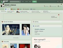 Tablet Screenshot of gintoki-x-katsura.deviantart.com