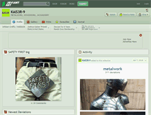 Tablet Screenshot of kais3r-9.deviantart.com