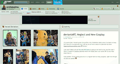 Desktop Screenshot of aminakajima.deviantart.com