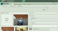 Desktop Screenshot of libra-in-red.deviantart.com