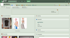 Desktop Screenshot of gemfashion.deviantart.com