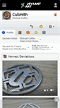 Mobile Screenshot of cusmith.deviantart.com
