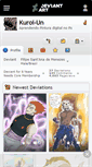 Mobile Screenshot of kuroi-un.deviantart.com