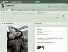 Tablet Screenshot of decepticon1.deviantart.com