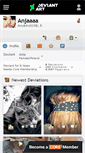 Mobile Screenshot of anjaaaa.deviantart.com