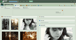 Desktop Screenshot of nightmare-anny.deviantart.com