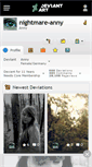 Mobile Screenshot of nightmare-anny.deviantart.com