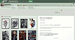 Desktop Screenshot of gabefarber.deviantart.com