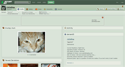 Desktop Screenshot of ciciolina.deviantart.com