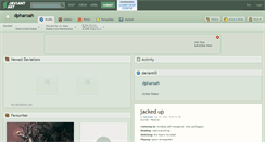 Desktop Screenshot of dpharoah.deviantart.com
