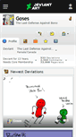 Mobile Screenshot of goses.deviantart.com