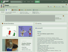 Tablet Screenshot of goses.deviantart.com