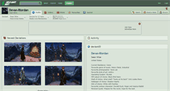 Desktop Screenshot of devan-riordan.deviantart.com
