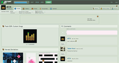 Desktop Screenshot of dl33t.deviantart.com