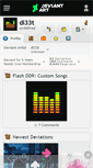 Mobile Screenshot of dl33t.deviantart.com