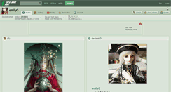 Desktop Screenshot of emilyg.deviantart.com
