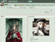 Tablet Screenshot of emilyg.deviantart.com