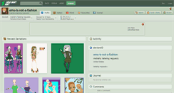 Desktop Screenshot of emo-is-not-a-fashion.deviantart.com