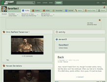 Tablet Screenshot of favorites1.deviantart.com