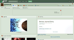 Desktop Screenshot of phantomcuk.deviantart.com