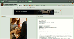 Desktop Screenshot of carugathebrokenangel.deviantart.com