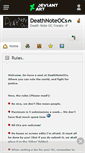 Mobile Screenshot of deathnoteocs.deviantart.com