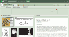 Desktop Screenshot of forgetfulrainn.deviantart.com