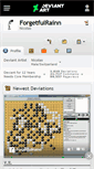 Mobile Screenshot of forgetfulrainn.deviantart.com
