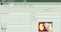 Desktop Screenshot of gigi-uchiga.deviantart.com